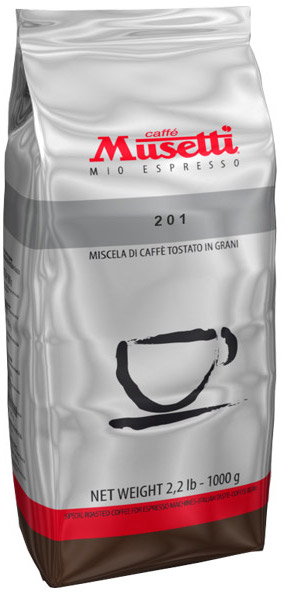 

Кофе Musetti Caffe 201 в зернах 1000 г