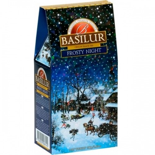 

Черный чай Basilur Морозная ночь картон 100 г