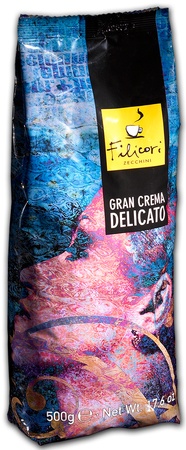 

Кофе Filicori Zeсchini Gran CREMA DELICATO в зернах 500 г