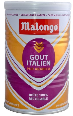

Кофе Malongo gout Italien молотый ж/б 250 г