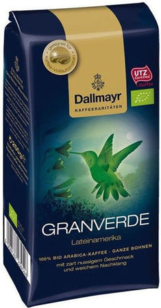 

Кофе Dallmayr Granverde Bio в зернах 250 г