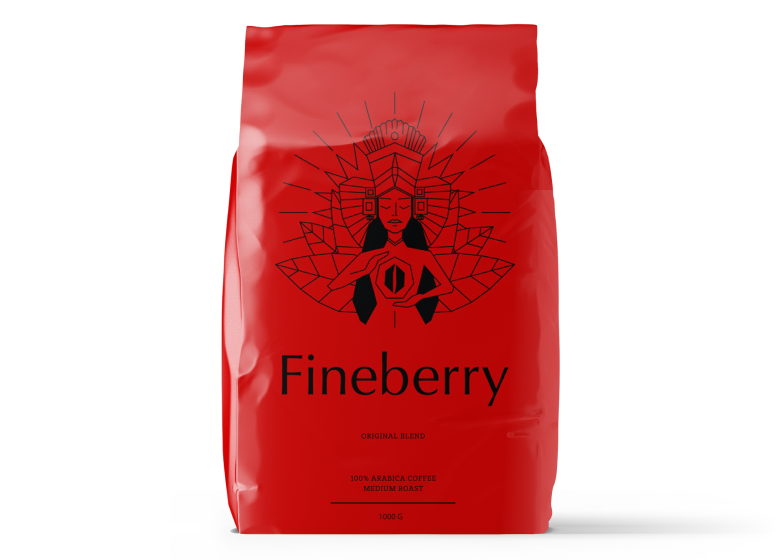 

Кофе Fineberry Original Blend в зернах 1000 г