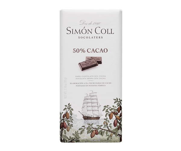 

Черный шоколад SIMON COLL 50% 85 г