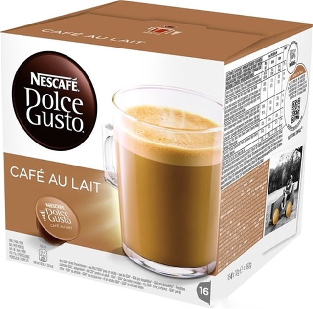 

Кофе в капсулах NESCAFE Dolce Gusto Cafe Au Lait- 16 шт