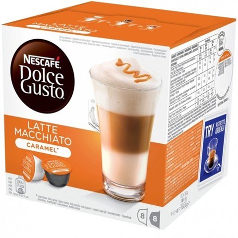 

Кофе в капсулах NESCAFE Dolce Gusto Latte Macchiato Caramel - 16 шт