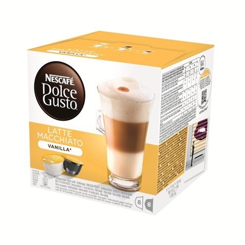 

Кофе в капсулах NESCAFE Dolce Gusto Latte Macchiato Vanilla - 16 шт