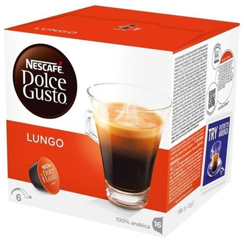 

Кофе в капсулах NESCAFE Dolce Gusto Lungo - 16 шт